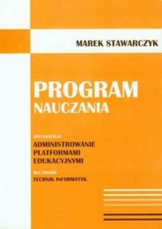 Programa de învățământ. Admin. platformă educ.