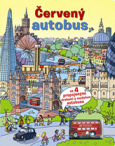 Autobuz roșu + model de autobuz