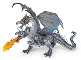 Dragon argintiu cu două capete
