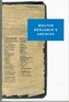 Walter Benjamin's Archive