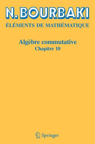 Algebre comutative