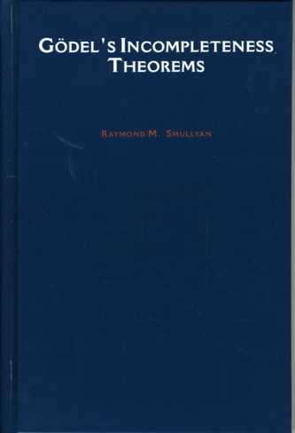 Goedel's Incompleteness Theorems