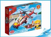 BanBao set de construcție Fire elicopter de pompieri