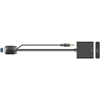 AV:link Adaptér VGA - HDMI