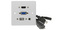 AV:link priză de perete HDMI/VGA/USB/jack 3,5 mm