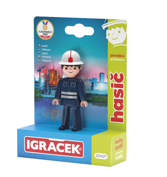 Igráček Pompier - figurină cu accesorii