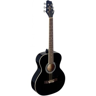 Stagg SA20A BLK, chitară acustică tip Auditorium
