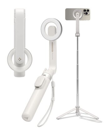 Spigen MagSafe Tripod Selfie Stick, dune beige
