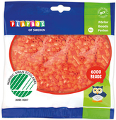 Beads pentru călcat - 6.000 buc. - portocalii