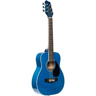 Stagg SA20D 1/2 BLUE, chitară acustică 1/2 tip Dreadnought