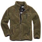 Bunda fleecová Brandit Teddyfleece - olivová, 4XL