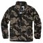 Bunda fleecová Brandit Teddyfleece - darkcamo, XXL