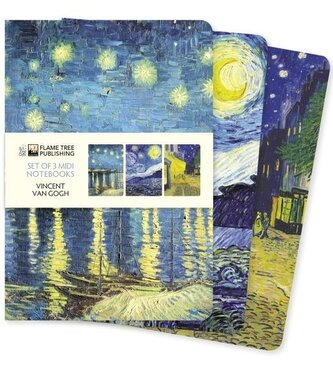 Set de 3 caiete MIDI Vincent van Gogh
