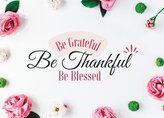 Karnet - Be Grateful