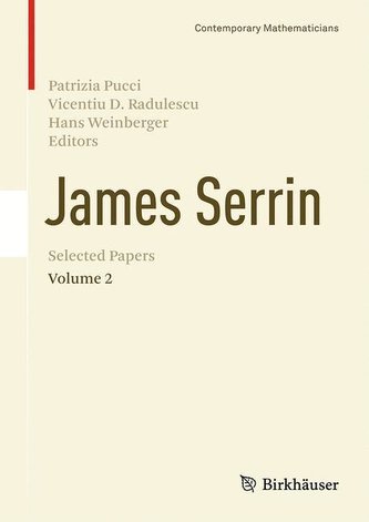 James Serrin. Lucrări selectate