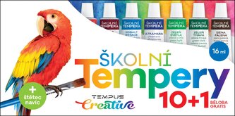 Vopsele tempera Tempus 10 + 1