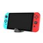 iPega SW2041 Mini Nabíjecí Dok pro Nintendo Switch Lite/Nintendo Switch/Nintendo Switch 2 Black/Red
