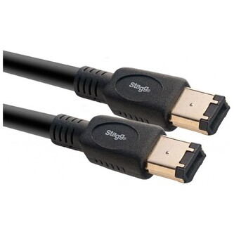 Stagg NCC1,5FW6, cablu computer FireWire 1,5m
