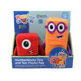 Learning Resources - Numberblocks® Un şi Doi prieteni jucăuşi