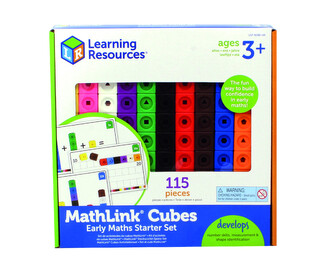 Learning Resources - Set de activități cu cuburi MathLink®