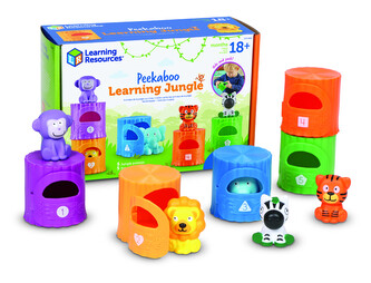 Learning Resources - Jungla învățătoare Peekaboo