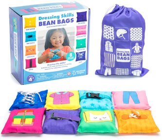 Learning Resources – Bean Bags "Învăț să mă îmbrac"