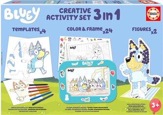 EDUCA set creativ Bluey 3în1