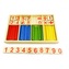 Leventi Wooden educational abacus with sticks