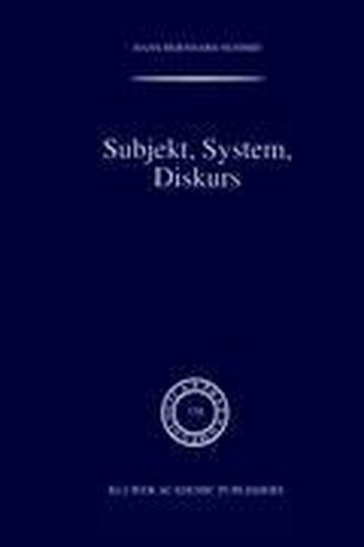Subiect, sistem, discurs