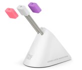 FragON - Tower Mouse Bungee with 3 colorful clips, White