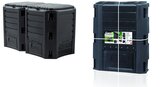 Compostor MODULE COMPOGREEN negru 800 l