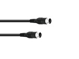 Kabel DC-60 2x 5-pólový DIN samec, 6 m