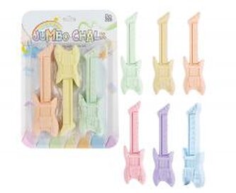 Kreda chodnikowa gitara 3 kolory