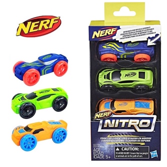 Nerf Nitro Autíčka 3ks