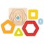 Puzzle stratificat - Forme geometrice II