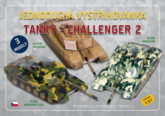 Tancuri Challenger 2 - Decupaj simplu