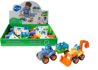 Tractor de plastic cu remorcă