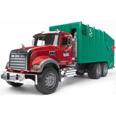Bruder camion MACK Granit salubrizare verde