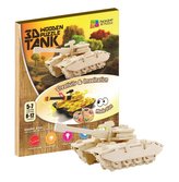 NiXiM puzzle 3D din lemn - Tanc