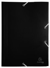 Dosare Exacompta cu elastic - negre