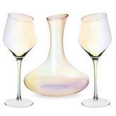 Set pentru vin 2 buc. cu carafă EXCLUSIVE LUSTER