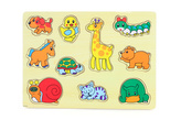 Puzzle din lemn animale