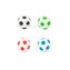 Minge de fotbal din cauciuc - mix de modele