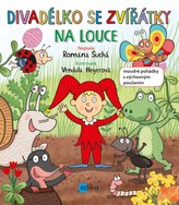 Teatru de păpuși cu animale pe pajiște