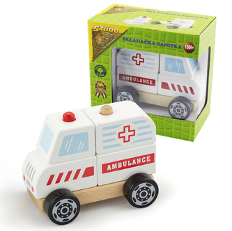 Ambulanță pliabilă din lemn
