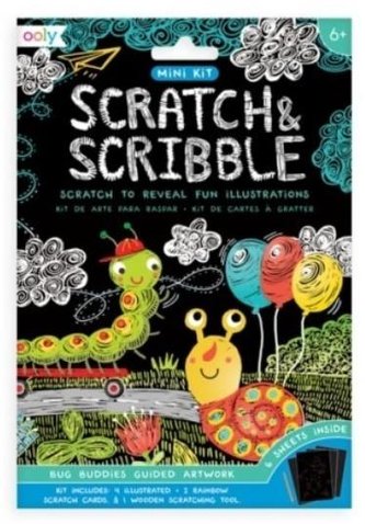 Mini Scratch & Scribble: Insecte