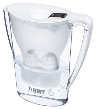 BWT carafă filtrantă Penguin White, indicator electronic + 3 filtre