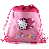 Sac sportiv Hello Kitty roz