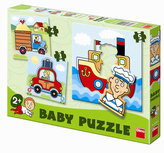 Vehicule - Puzzle pentru bebeluși