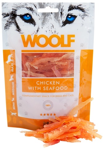 Woolf Pui cu fructe de mare 100g